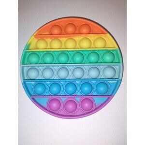 Pop-It Rainbow Circle
